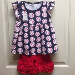 “Take me out to the ball game” outfit